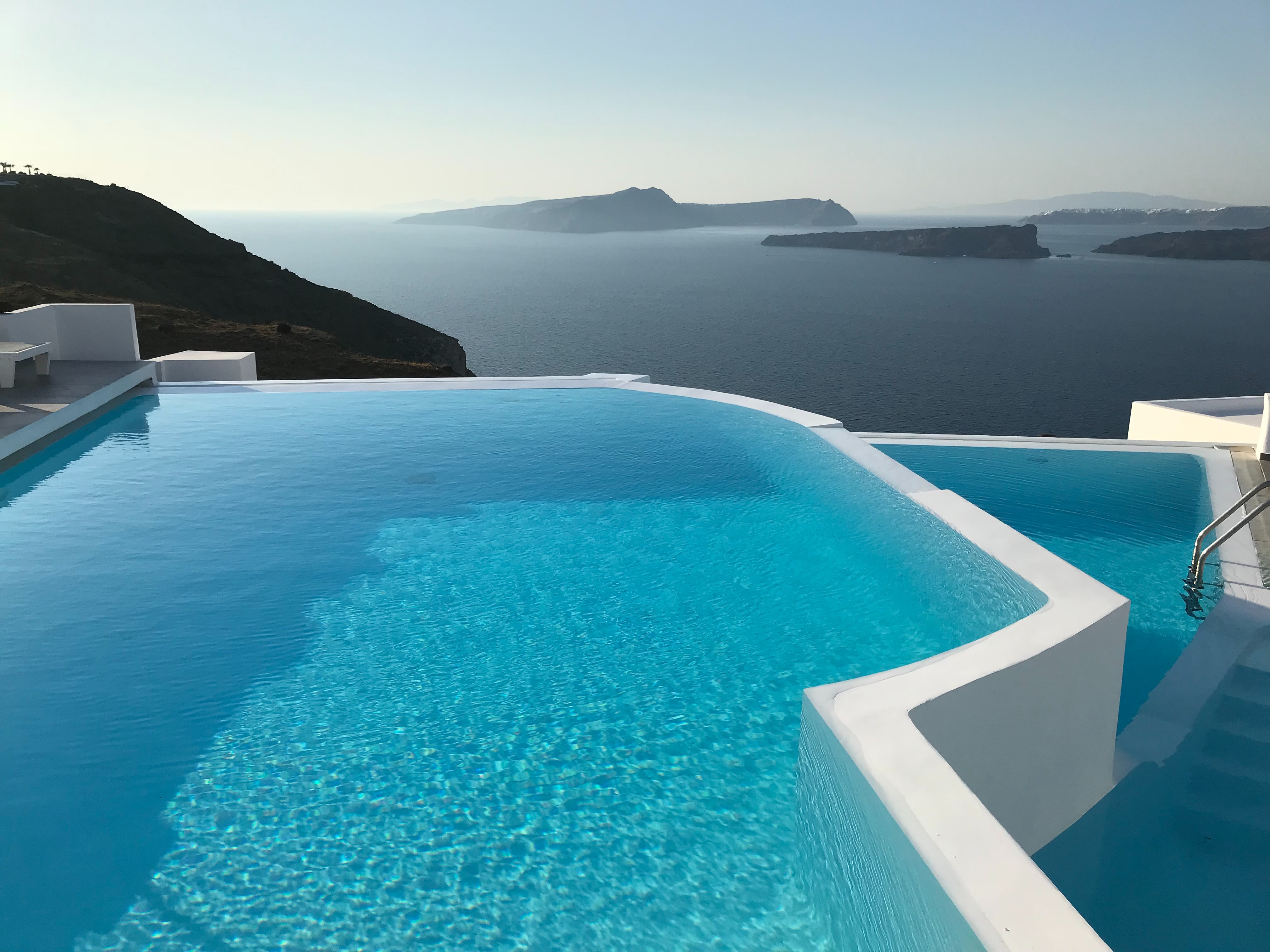 A pool company in Sydney offering a swimming pool with an ocean view.